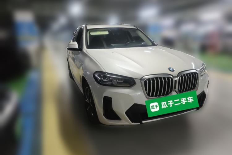 Used BMW X3 2022 xDrive25i M Sport Package Front Right 45 Deg