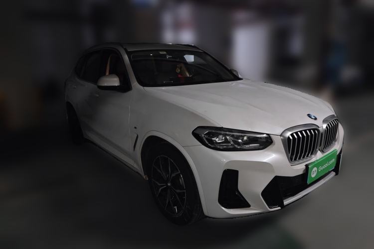 Used BMW X3 2022 xDrive25i M Sport Package Front Right 45 Deg