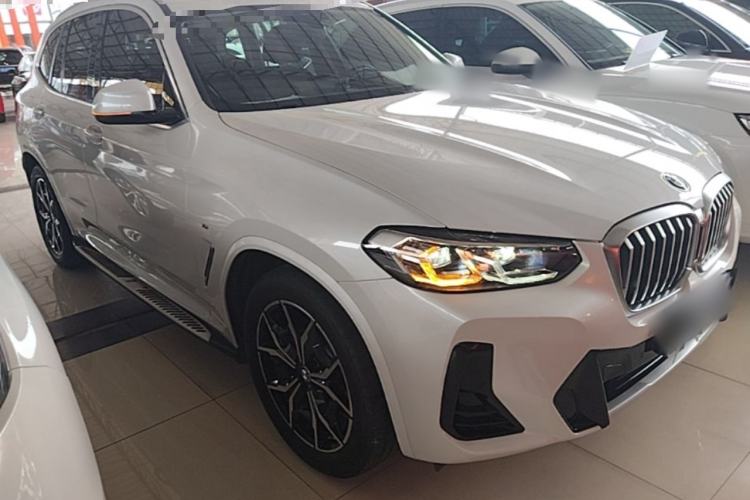 Used BMW X3 2022 Restyled xDrive25i M Sport Package Front Right 45 Deg