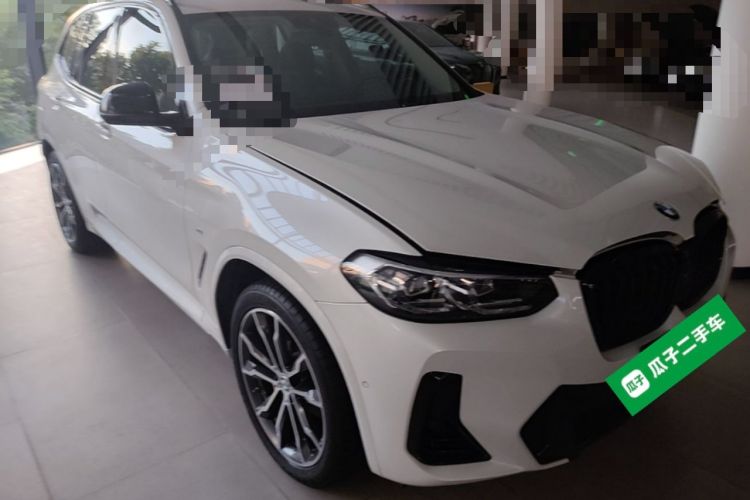 Used BMW X3 2022 Second Facelift xDrive30i Leading Edition M Night Sky Package Front Right 45 Deg