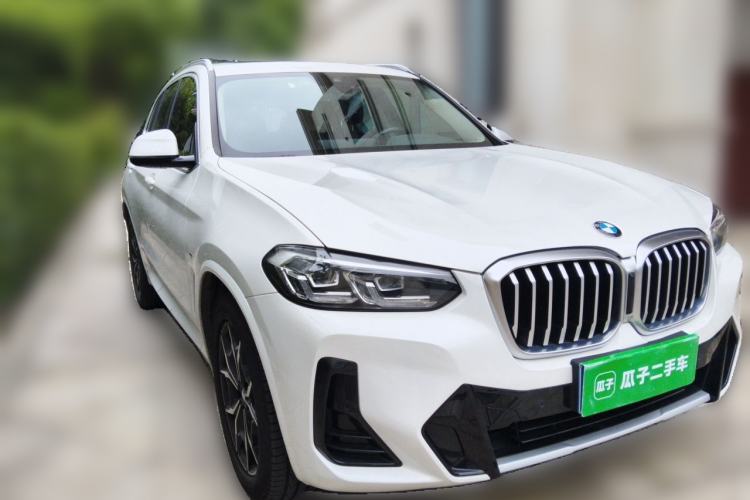 Used BMW X3 2022 xDrive25i M Sport Package Front Right 45 Deg