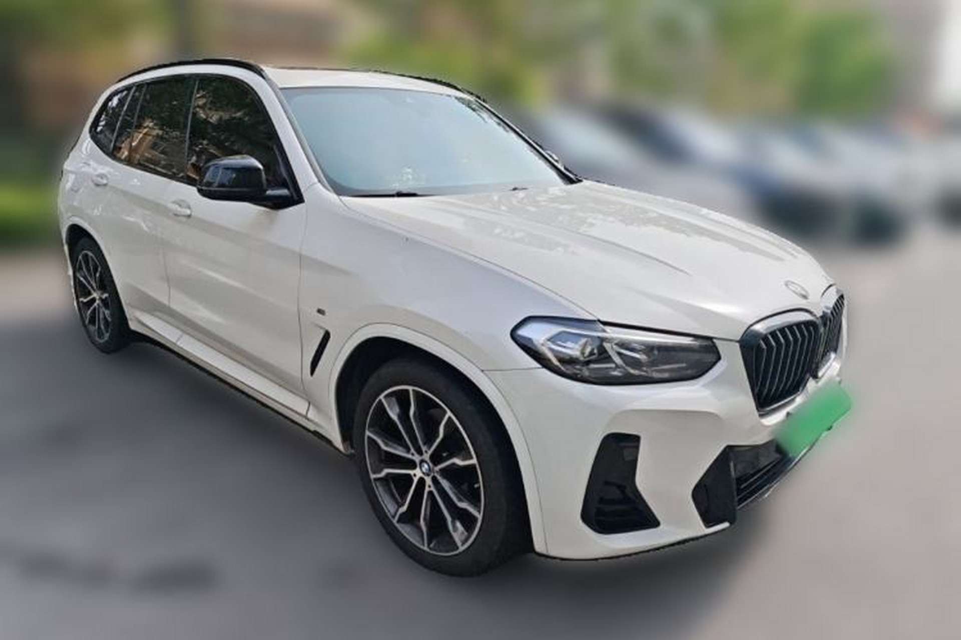 Used BMW X3 2022 xDrive30i Luxury Model M Night Sky Package Front Right 45 Deg