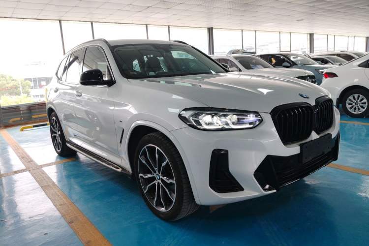 Used BMW X3 2022 xDrive30i Luxury Model M Night Sky Package Front Right 45 Deg