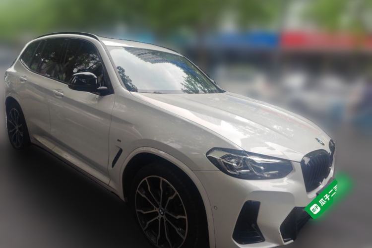 Used BMW X3 2022 Facelift xDrive30i Luxury Edition M Night Edition Package Front Right 45 Deg