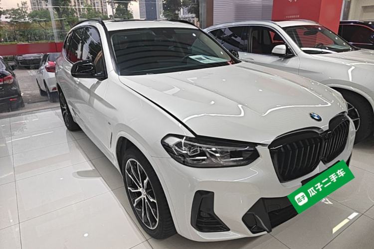 Used BMW X3 2022 xDrive30i Luxury Model M Night Sky Package Front Right 45 Deg