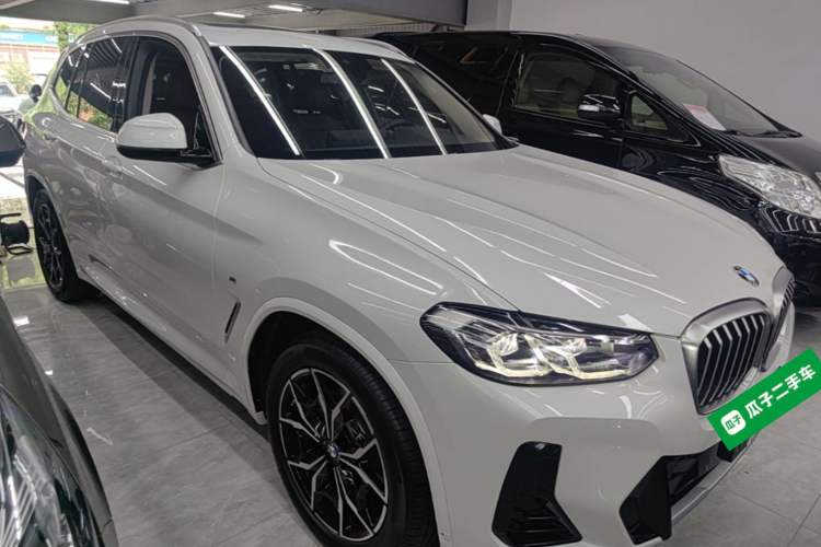 Used BMW X3 2022 xDrive25i M Sport Package Front Right 45 Deg