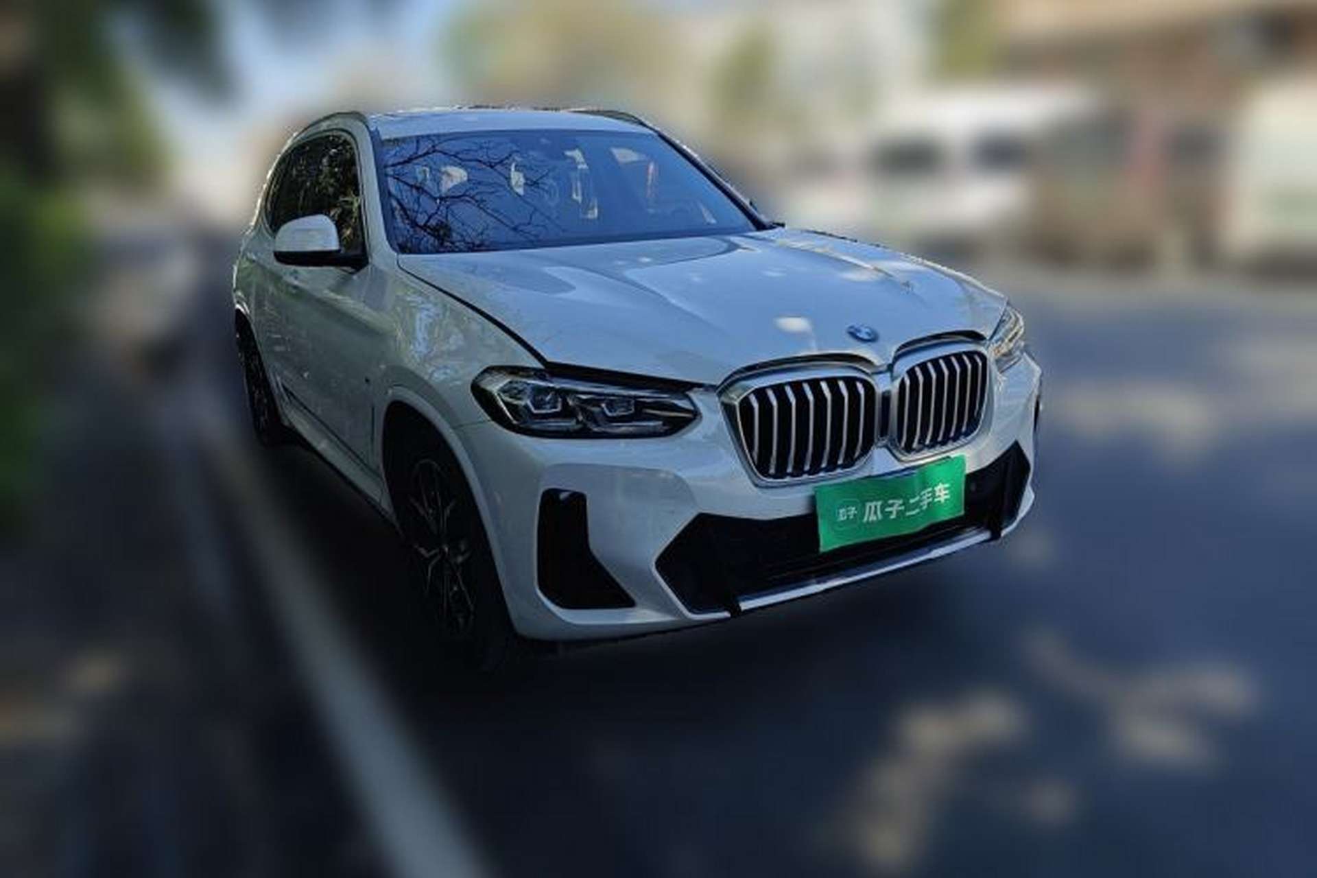 Used BMW X3 2022 xDrive25i M Sport Package Front Right 45 Deg