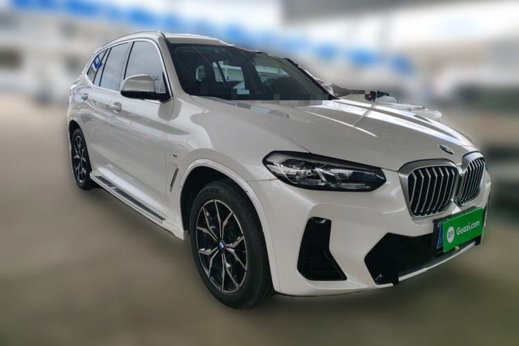 Used BMW X3 2022 xDrive25i M Sport Package Front Right 45 Deg