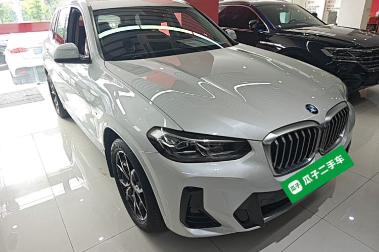 Used BMW X3 2022 Restyled xDrive25i M Sport Package Front Right 45 Deg