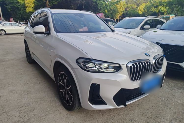 Used BMW X3 2022 xDrive25i M Sport Package Front Right 45 Deg