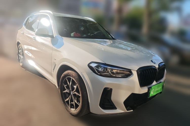 Used BMW X3 2022 xDrive25i M Sport Package Front Right 45 Deg
