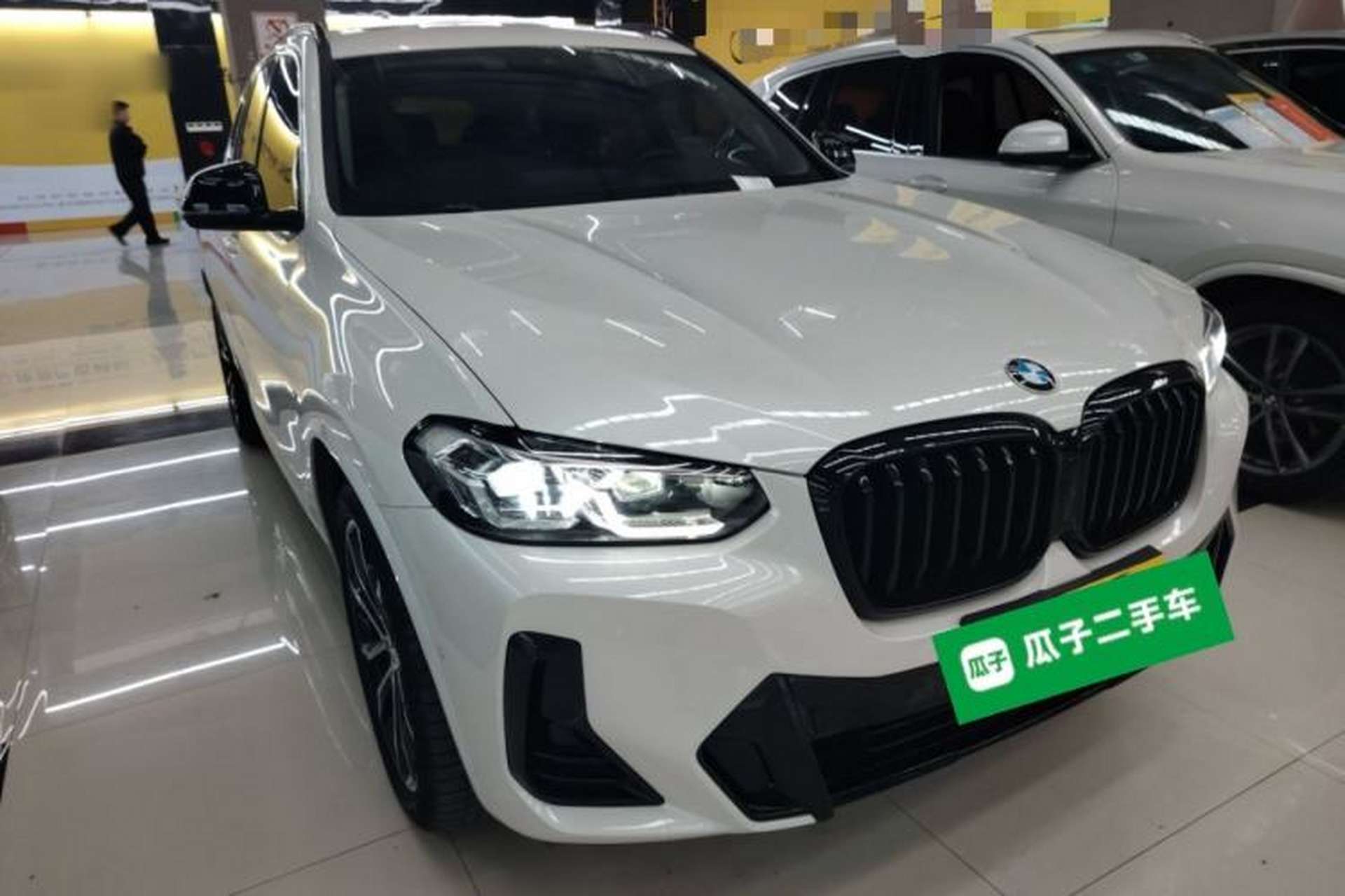Used BMW X3 2022 Second Facelift xDrive30i Leading Edition M Night Sky Package Front Right 45 Deg