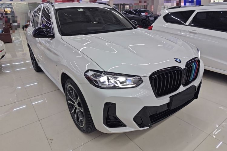 Used BMW X3 2022 Second Facelift xDrive30i Leading Edition M Night Sky Package Front Right 45 Deg