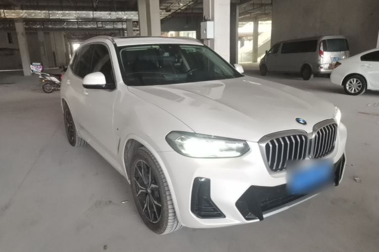Used BMW X3 2022 xDrive25i M Sport Package Front Right 45 Deg