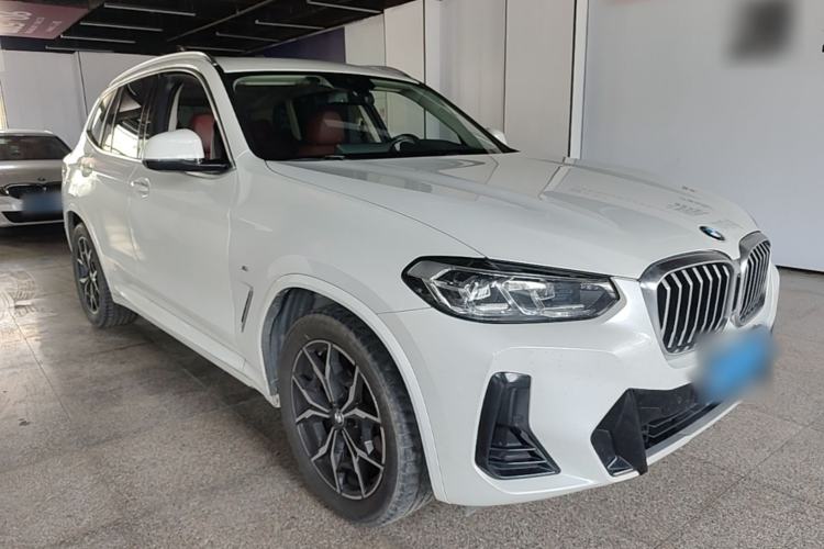 Used BMW X3 2022 xDrive25i M Sport Package Front Right 45 Deg