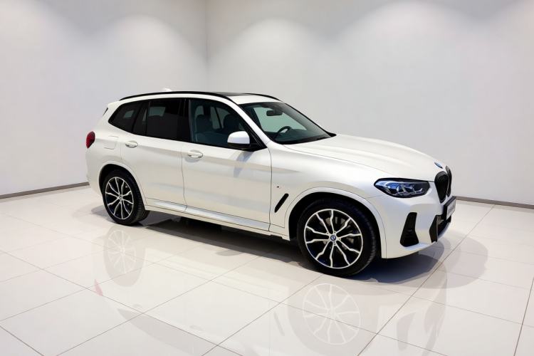 Used BMW X3 2022 xDrive30i Luxury Model M Night Sky Package Front Right 45 Deg
