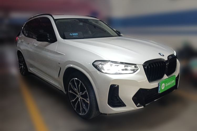 Used BMW X3 2022 Second Facelift xDrive30i Leading Edition M Night Sky Package Front Right 45 Deg