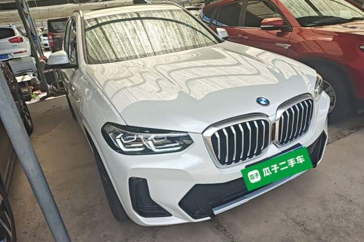 Used BMW X3 2022 xDrive25i M Sport Package Front Right 45 Deg