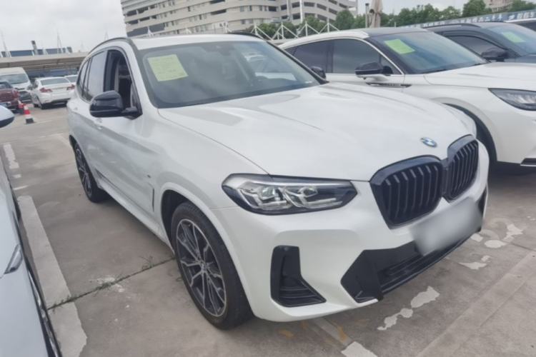 Used BMW X3 2022 xDrive30i Luxury Model M Night Sky Package Front Right 45 Deg