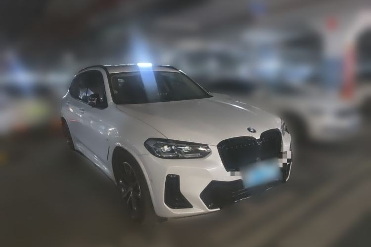 Used BMW X3 2022 Second Facelift xDrive30i Leading Edition M Night Sky Package Front Right 45 Deg