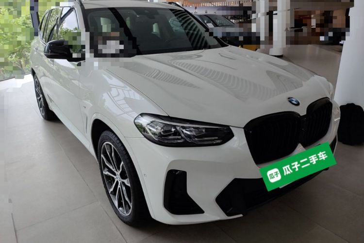 Used BMW X3 2022 Second Facelift xDrive30i Leading Edition M Night Sky Package Front Right 45 Deg