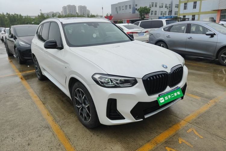 Used BMW X3 2022 xDrive25i M Sport Package Front Right 45 Deg