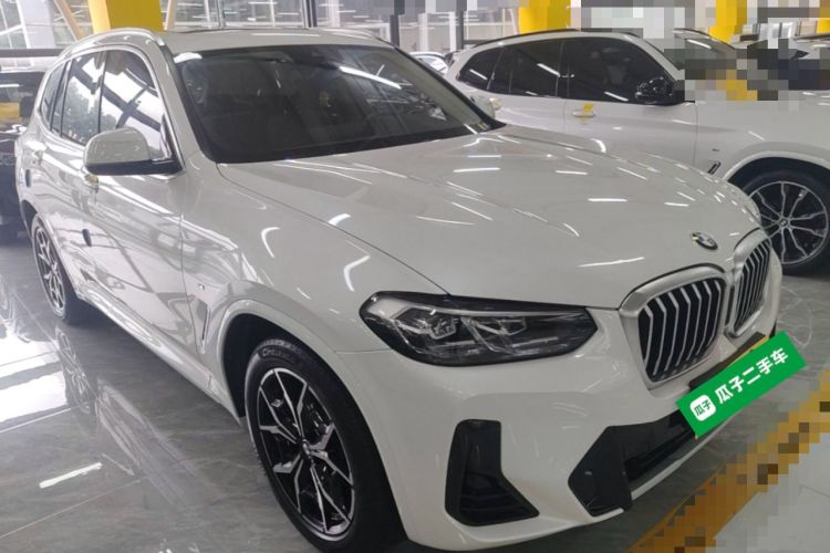 Used BMW X3 2022 xDrive25i M Sport Package Front Right 45 Deg