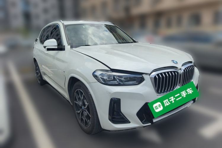 Used BMW X3 2022 xDrive25i M Sport Package Front Right 45 Deg