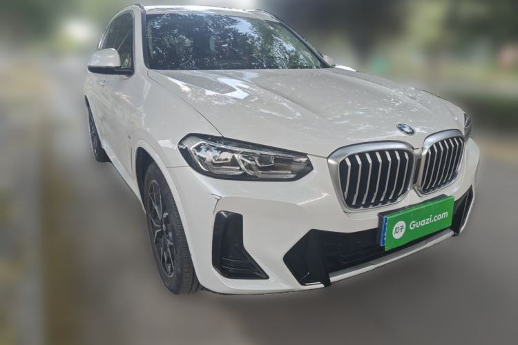 Used BMW X3 2022 xDrive25i M Sport Package Front Right 45 Deg