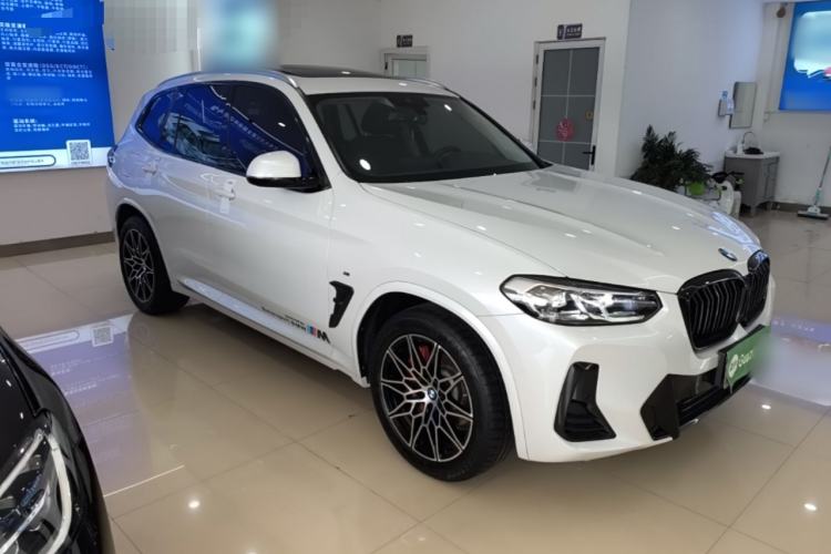 Used BMW X3 2022 xDrive25i M Sport Package Front Right 45 Deg