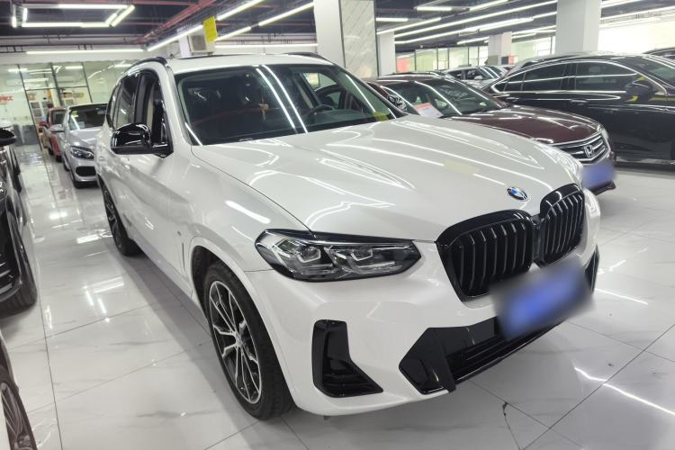 Used BMW X3 2022 xDrive30i Luxury Edition M Night Sky Package Front Right 45 Deg