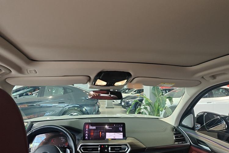 Used BMW X3 2022 xDrive30i Luxury Model M Night Sky Package Headliner