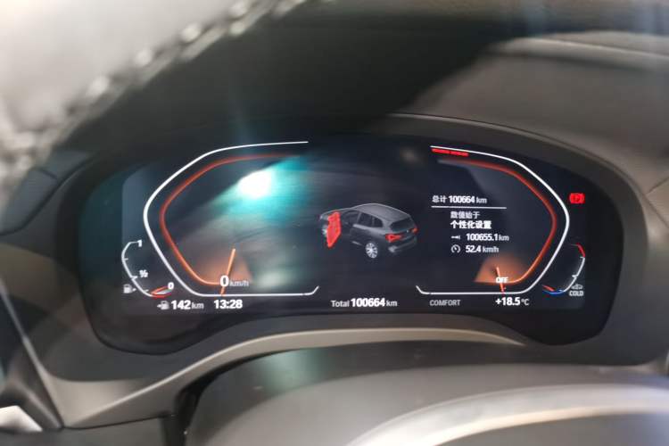 Used BMW X3 2022 xDrive30i Luxury Model M Night Sky Package Instrument Cluster