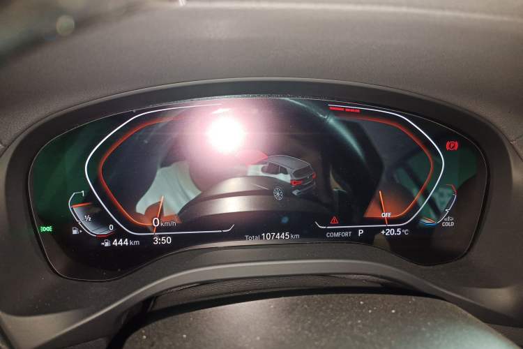 Used BMW X3 2022 xDrive30i Luxury Model M Night Sky Package Instrument Cluster