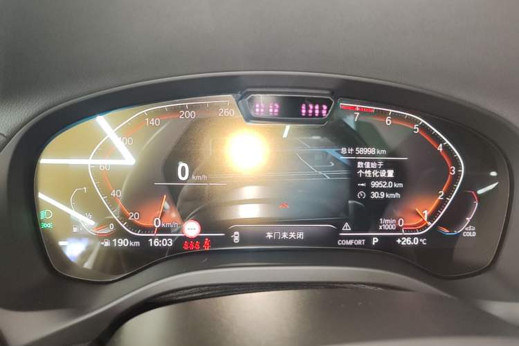 Used BMW X3 2022 Restyled xDrive30i Luxury Edition M Night Sky Package Instrument Cluster