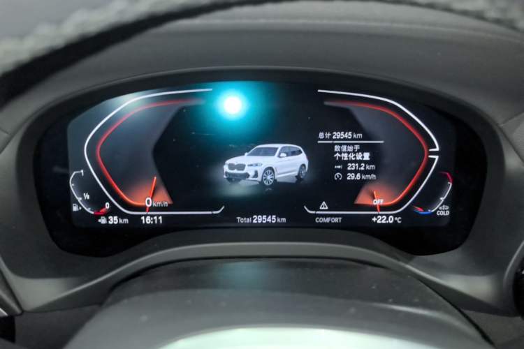 Used BMW X3 2022 Restyled xDrive25i M Sport Package Instrument Cluster