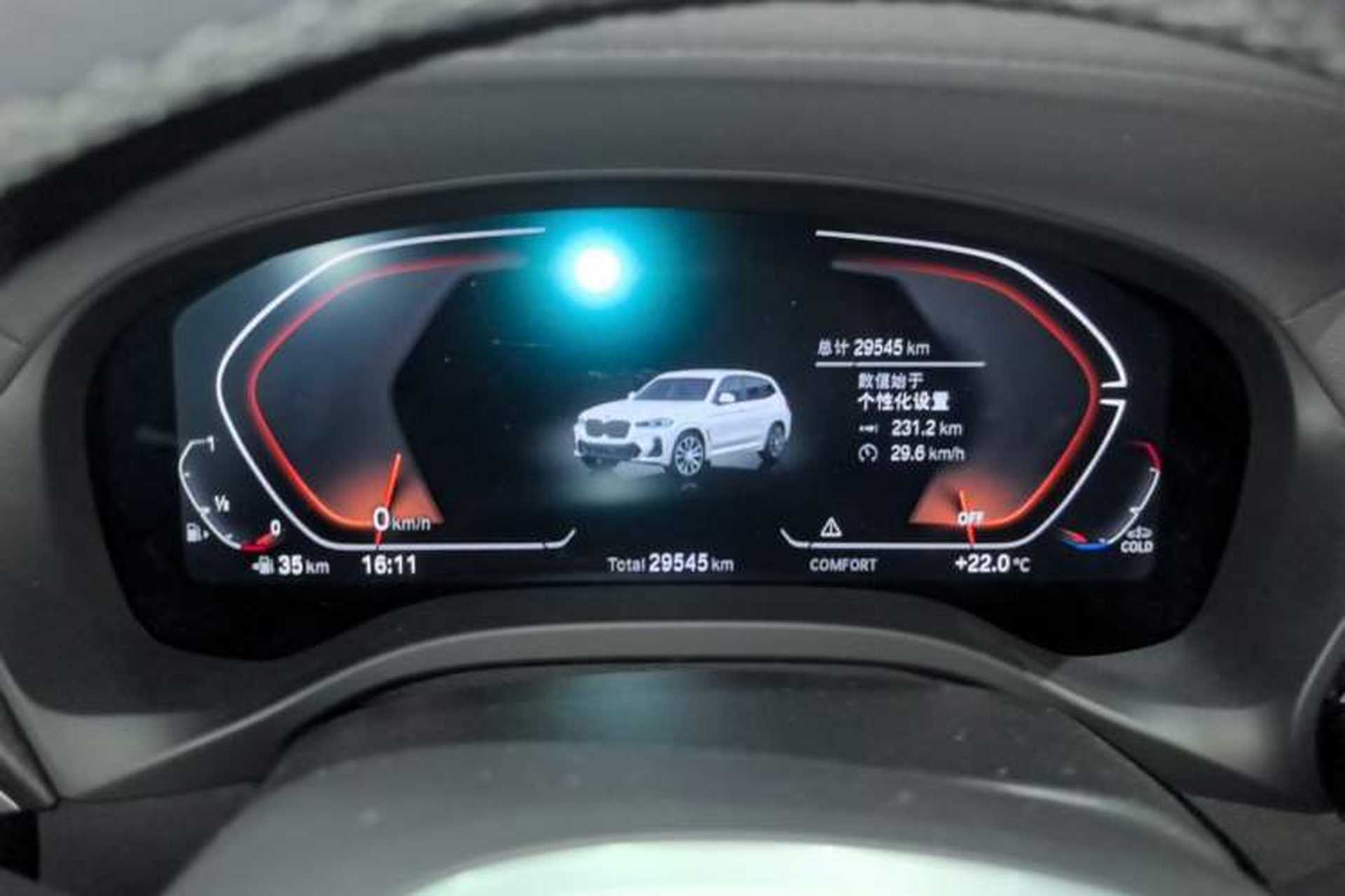 Used BMW X3 2022 Restyled xDrive25i M Sport Package Instrument Cluster