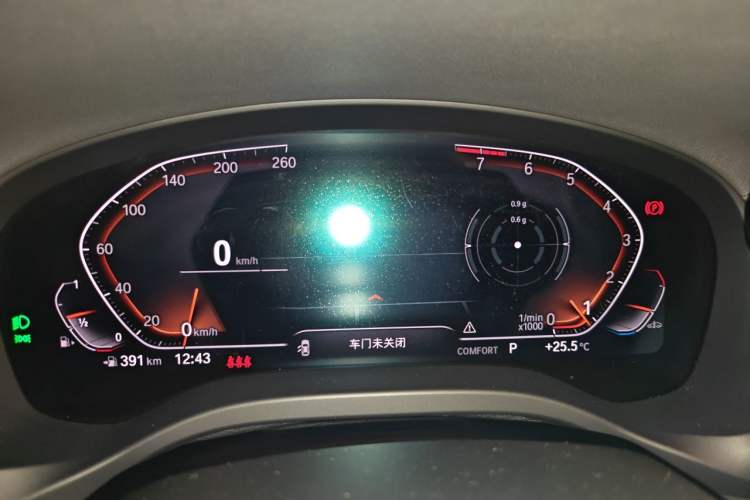 Used BMW X3 2022 xDrive30i Luxury Model M Night Sky Package Instrument Cluster