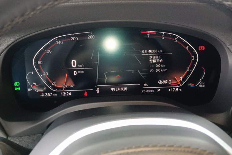 Used BMW X3 2022 Second Facelift xDrive30i Leading Edition M Night Sky Package Instrument Cluster