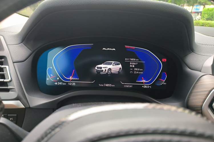 Used BMW X3 2022 xDrive30i Luxury Model M Night Sky Package Instrument Cluster