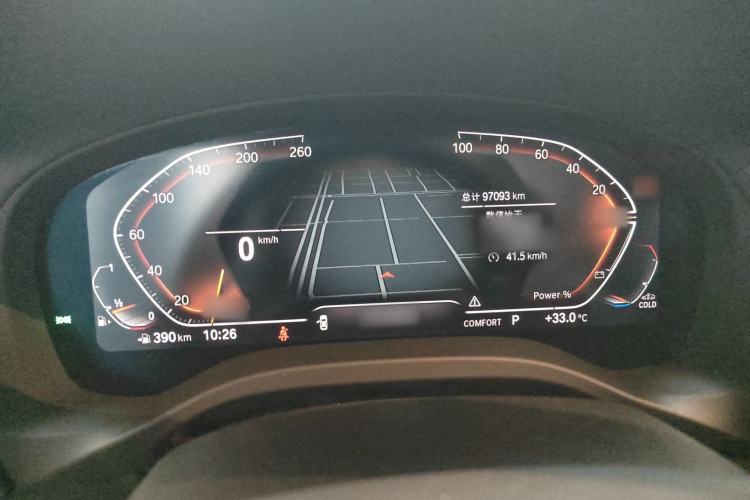 Used BMW X3 2022 Second Facelift xDrive30i Leading Edition M Night Sky Package Instrument Cluster