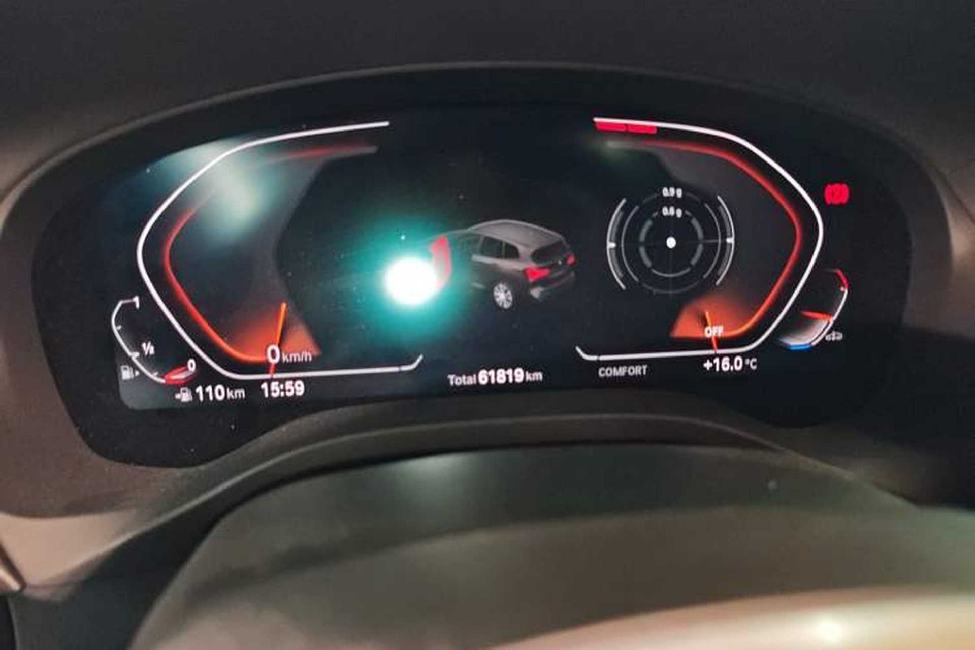 Used BMW X3 2022 xDrive30i Luxury Model M Night Sky Package Instrument Cluster