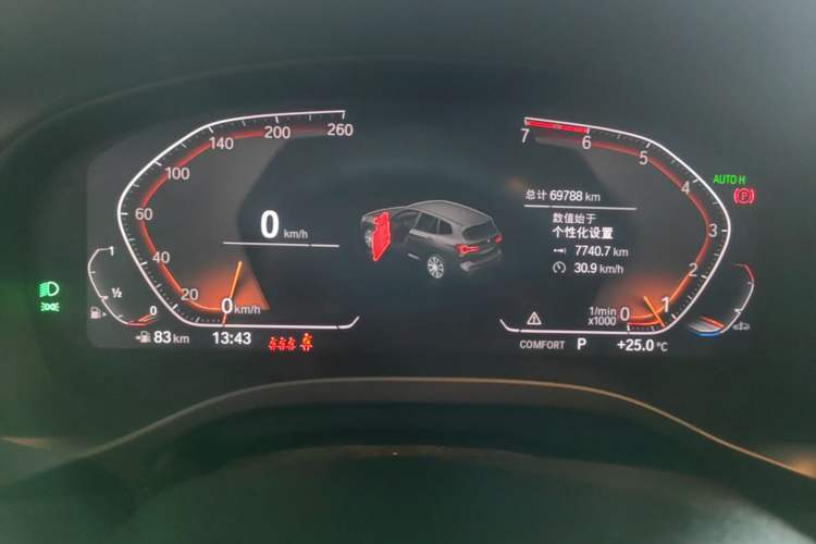 Used BMW X3 2022 xDrive25i M Sport Package Instrument Cluster