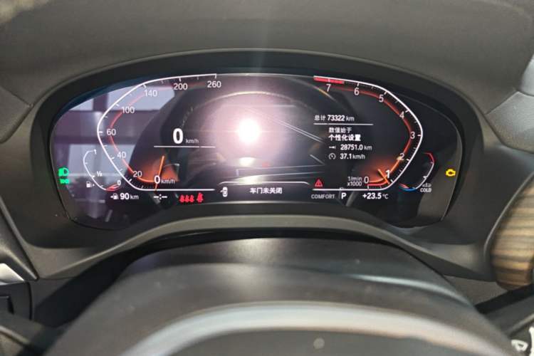 Used BMW X3 2022 xDrive30i Luxury Model M Night Sky Package Instrument Cluster