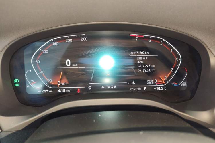Used BMW X3 2022 xDrive30i Luxury Model M Night Sky Package Instrument Cluster