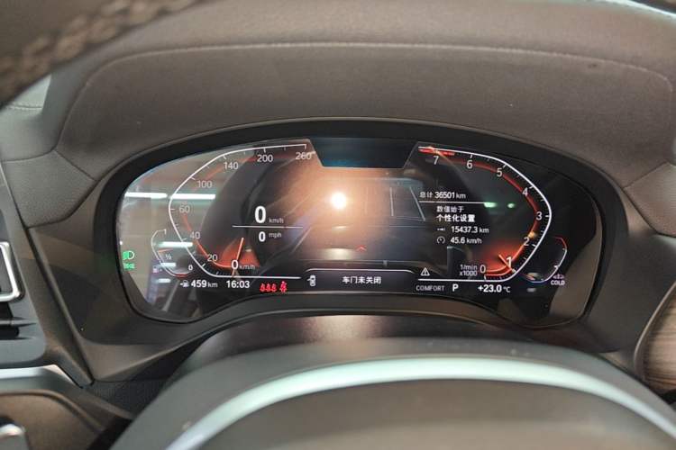 Used BMW X3 2022 Second Facelift xDrive30i Leading Edition M Night Sky Package Instrument Cluster