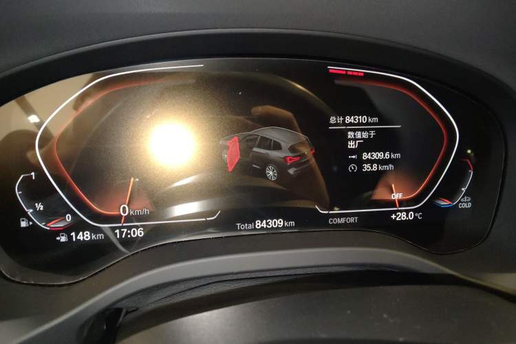 Used BMW X3 2022 xDrive30i Luxury Model M Night Sky Package Instrument Cluster