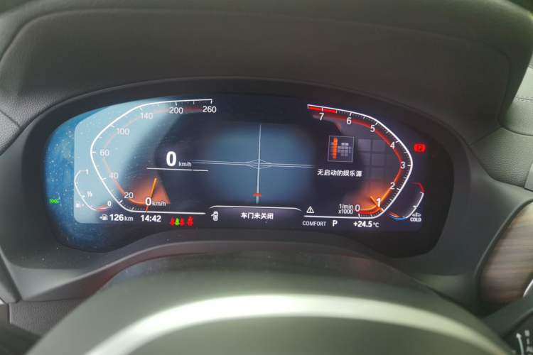 Used BMW X3 2022 xDrive30i Luxury Model M Night Sky Package Instrument Cluster