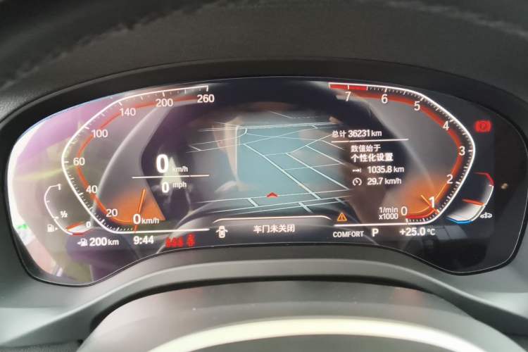 Used BMW X3 2022 Restyled xDrive25i M Sport Package Instrument Cluster