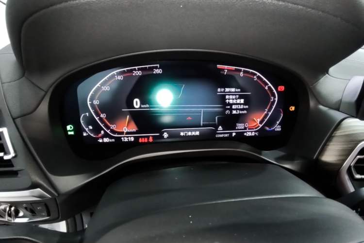Used BMW X3 2022 xDrive30i Luxury Model M Night Sky Package Instrument Cluster
